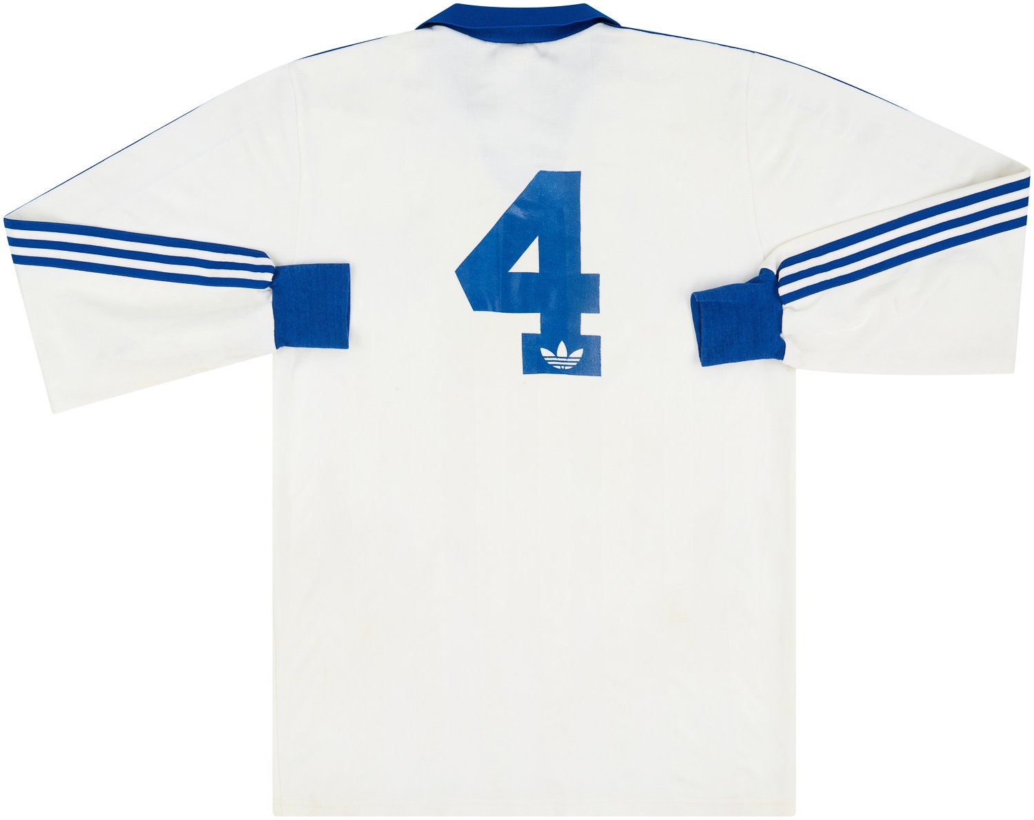 1985-90 Finland Match Issue Home L/S Shirt #4