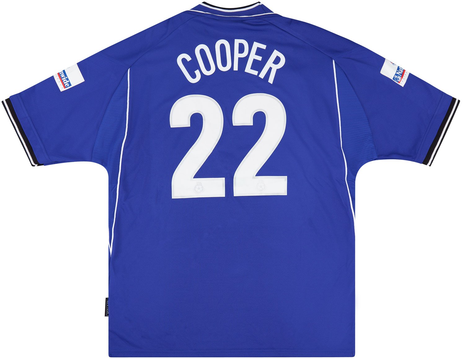 2000-01 Nottingham Forest Match Issue Third Shirt Cooper #22