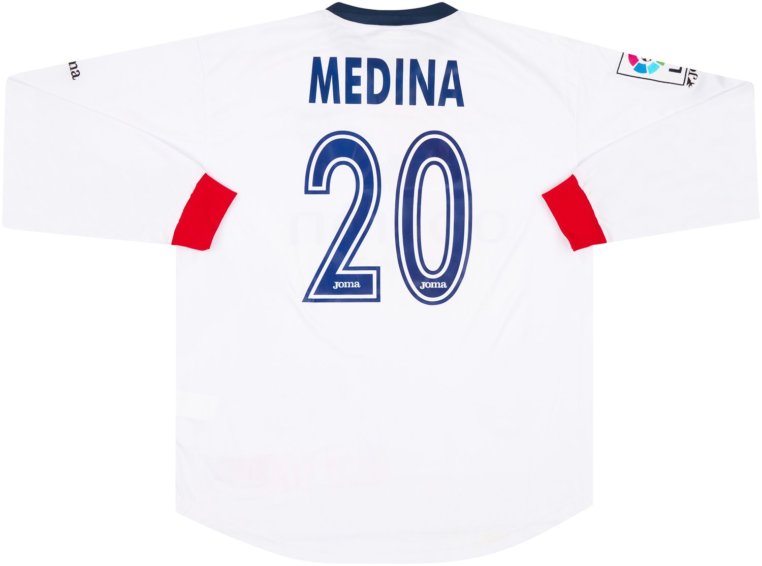 2004-05 Getafe Match Issue Third L/S Shirt Medina #20