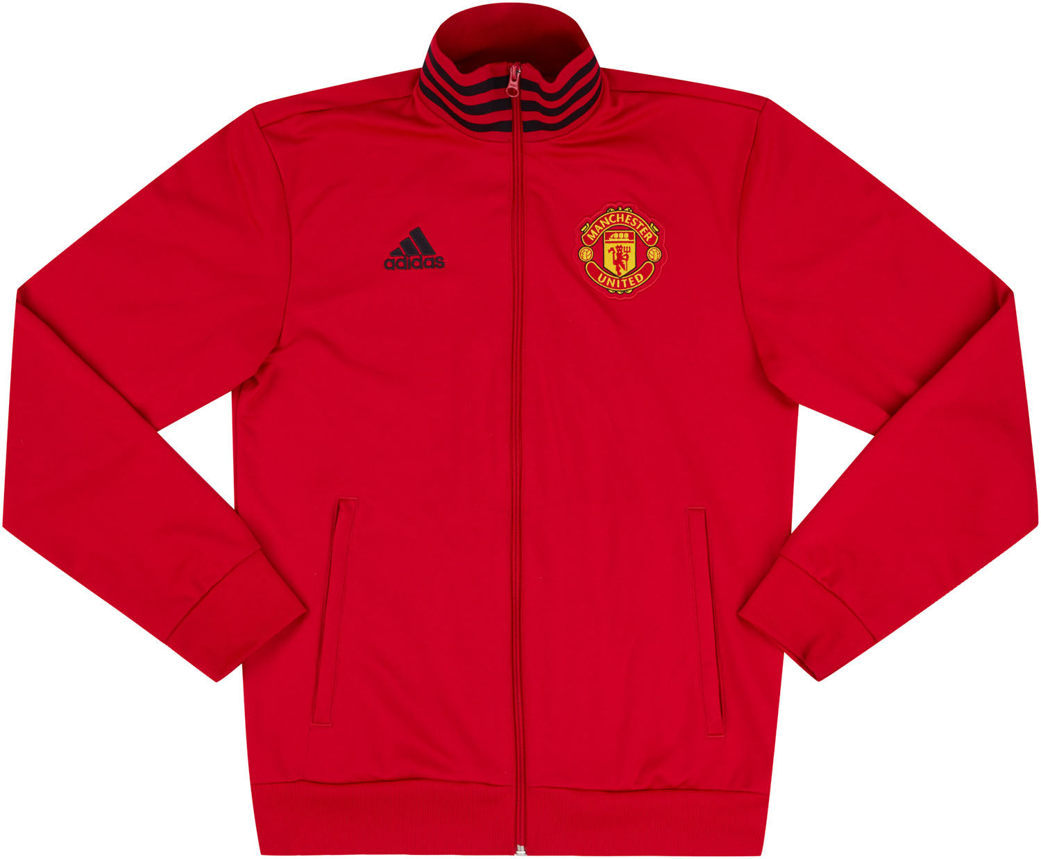 2018-19 Manchester United adidas Track Top - 8/10 - (S)