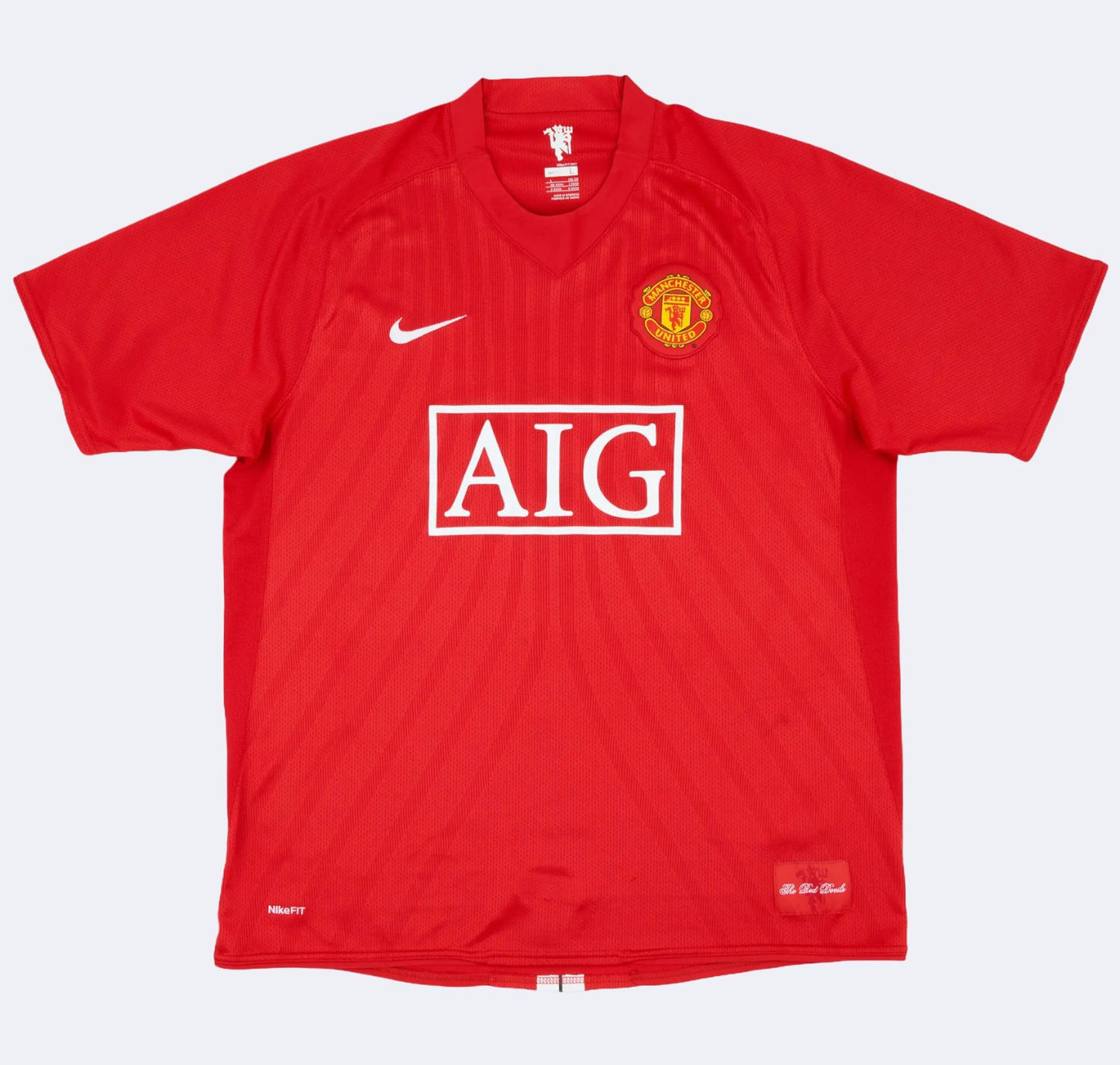 Manchester United 2007-09 Home Shirt Ronaldo #7 - 6/10