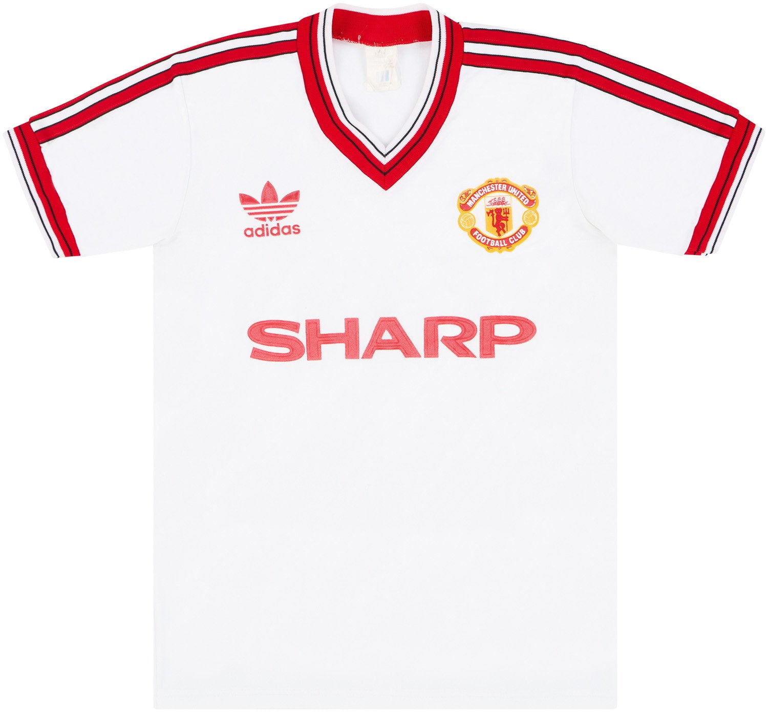 1986-88 Manchester United Away Shirt - 6/10 - (Y)