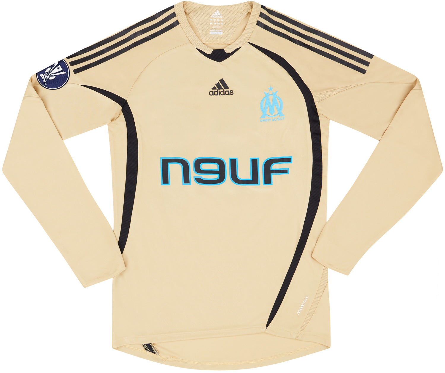 2008-09 Olympique Marseille Match Issue UEFA Cup Shirt Gnabouyou #31 (v Ajax)