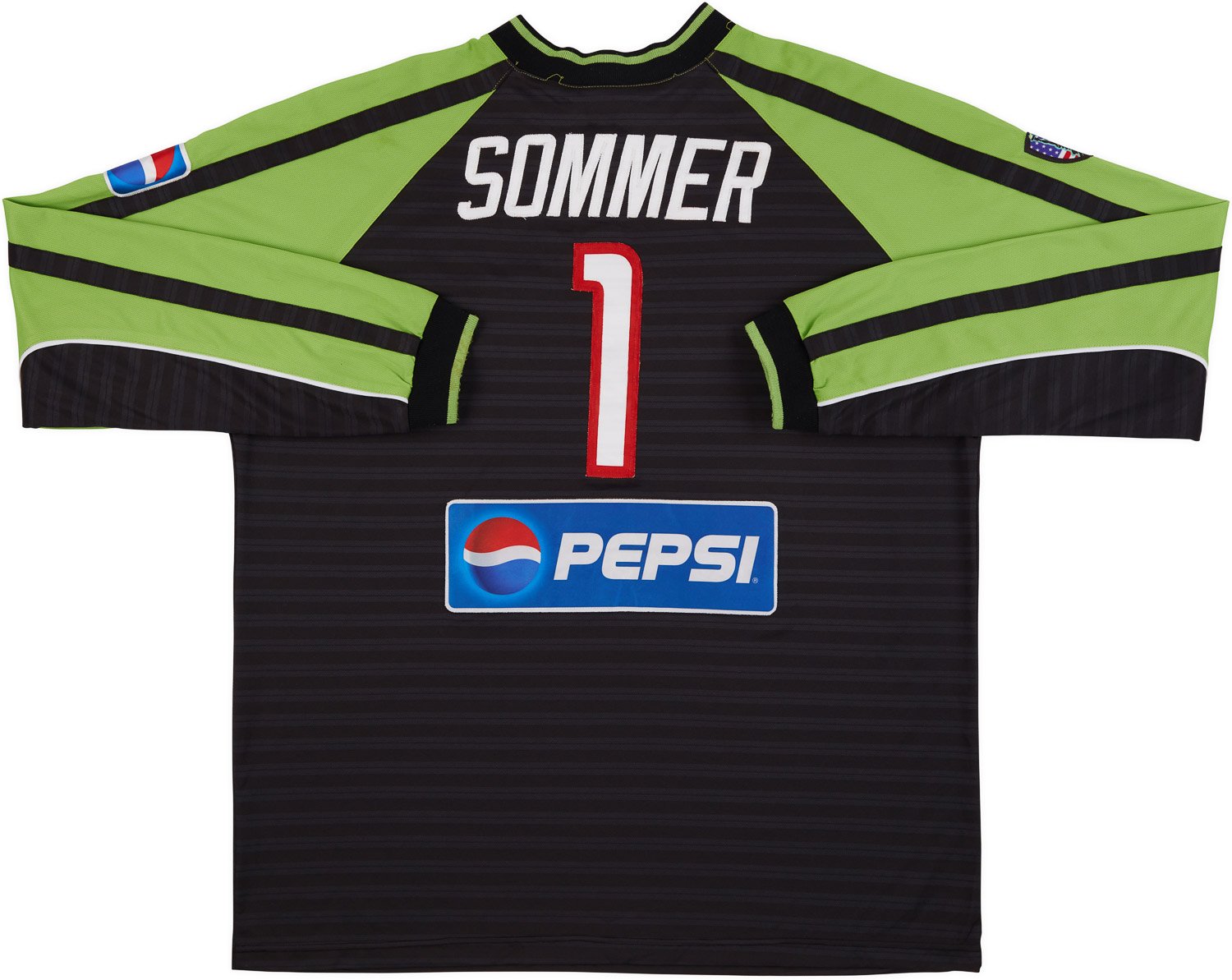 2002 New England Revolution Match Worn GK Shirt Sommer #1