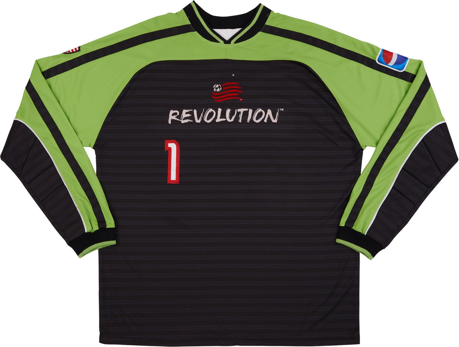 2002 New England Revolution Match Worn GK Shirt Sommer #1