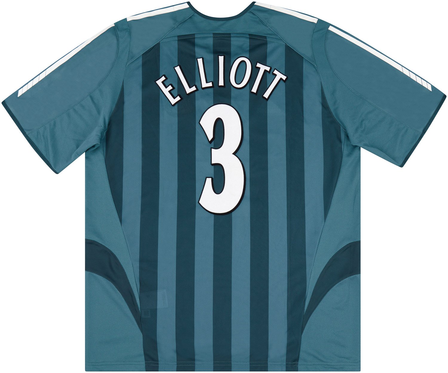 2005-06 Newcastle Match Issue Away Shirt Elliott #3