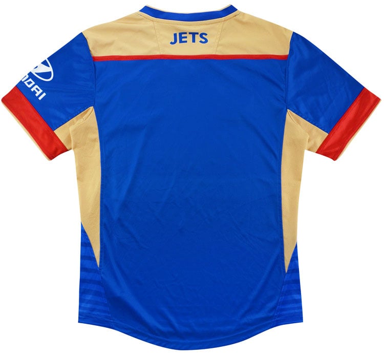 2015-16 Newcastle Jets Home Shirt - 10/10 - S