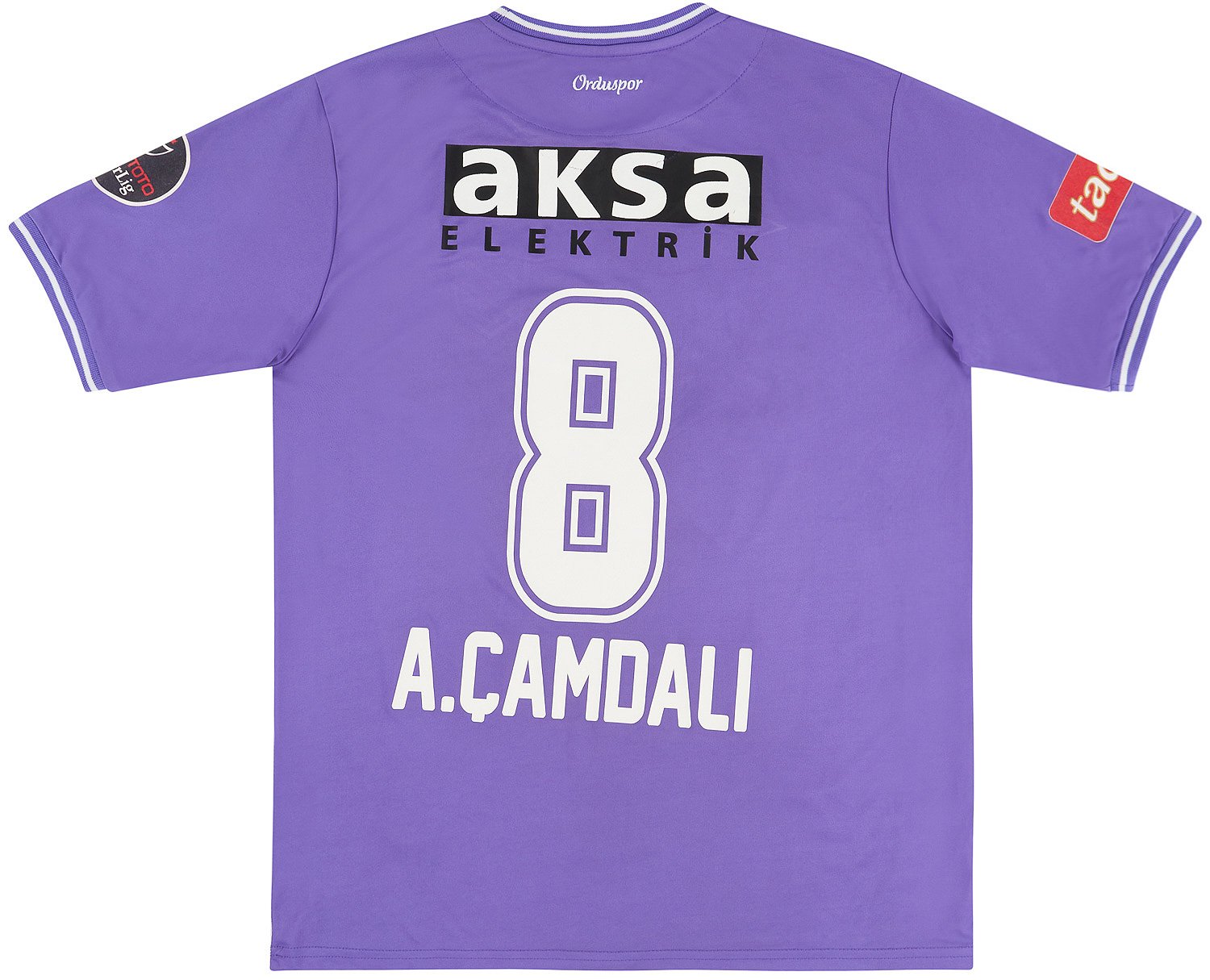 2011-12 Orduspor Match Issue Home Shirt Camdali #8