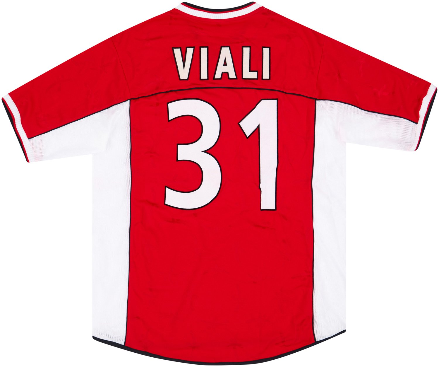 2002-03 Perugia Match Issue Home Shirt Viali #31 (v Chievo)