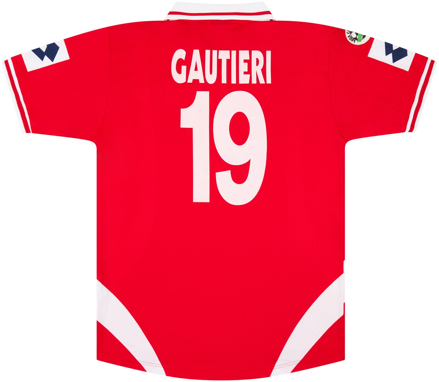 2001-02 Piacenza Match Issue Home Shirt Gautieri #19