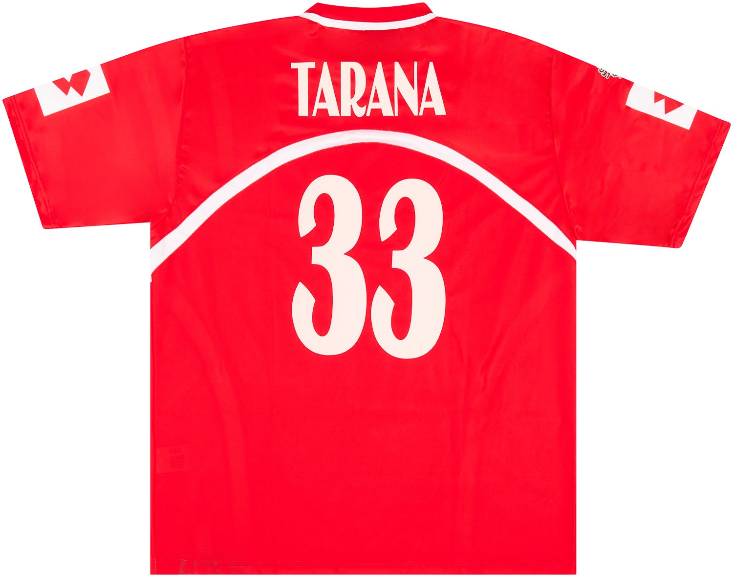 2003-04 Piacenza Match Issue Home Shirt Tarana #33