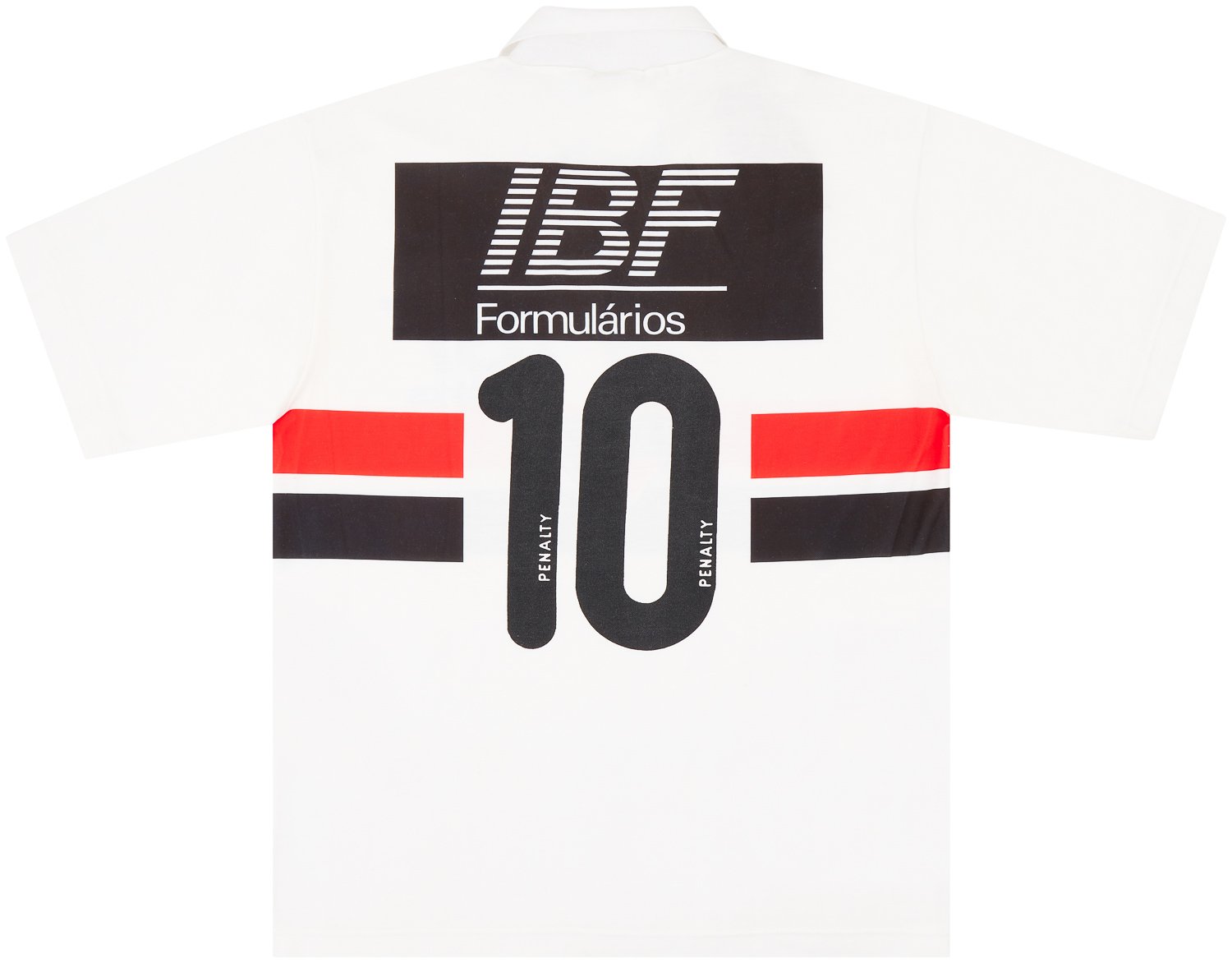 1990 Sao Paulo Home Shirt #10 - 8/10 - (L)