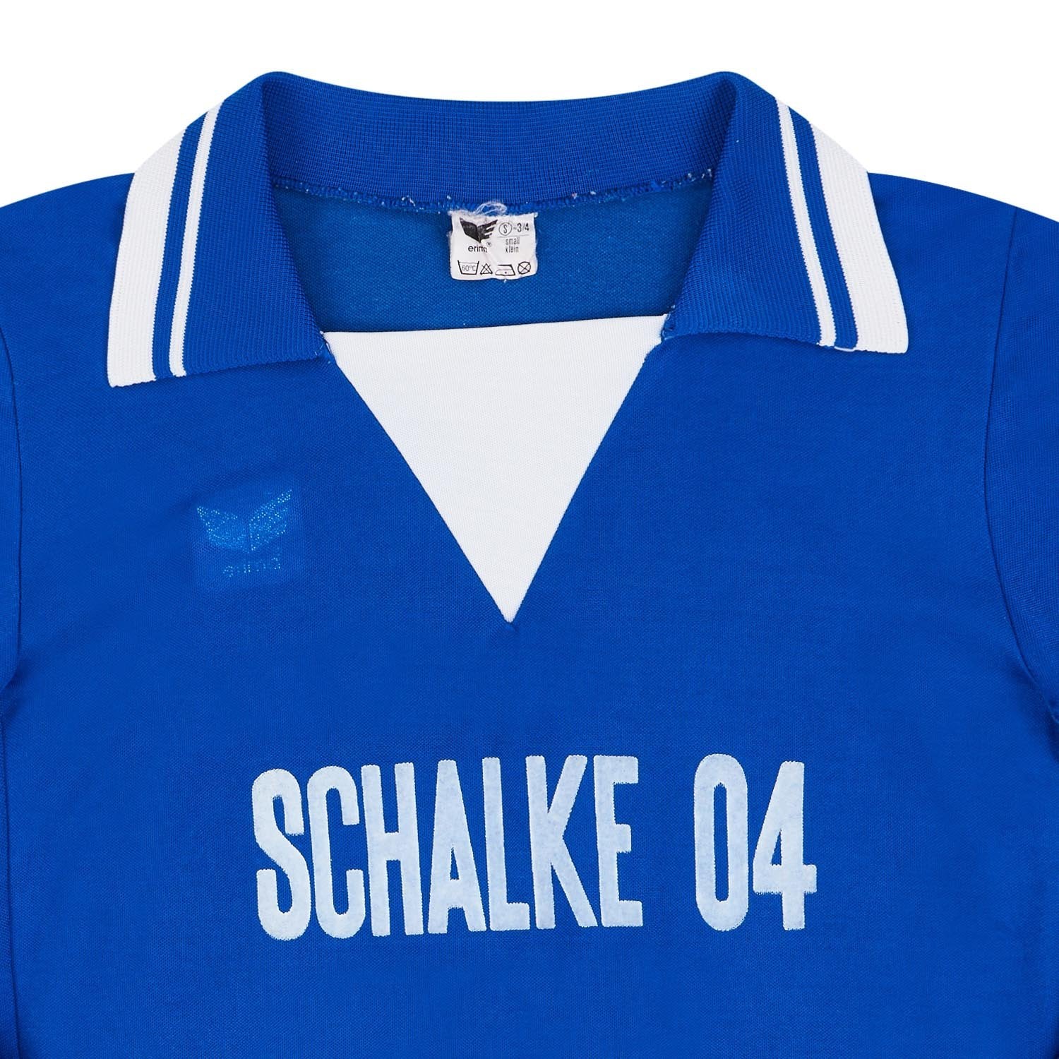 1977-78 Schalke Home L/S Shirt - 6/10 - (S)