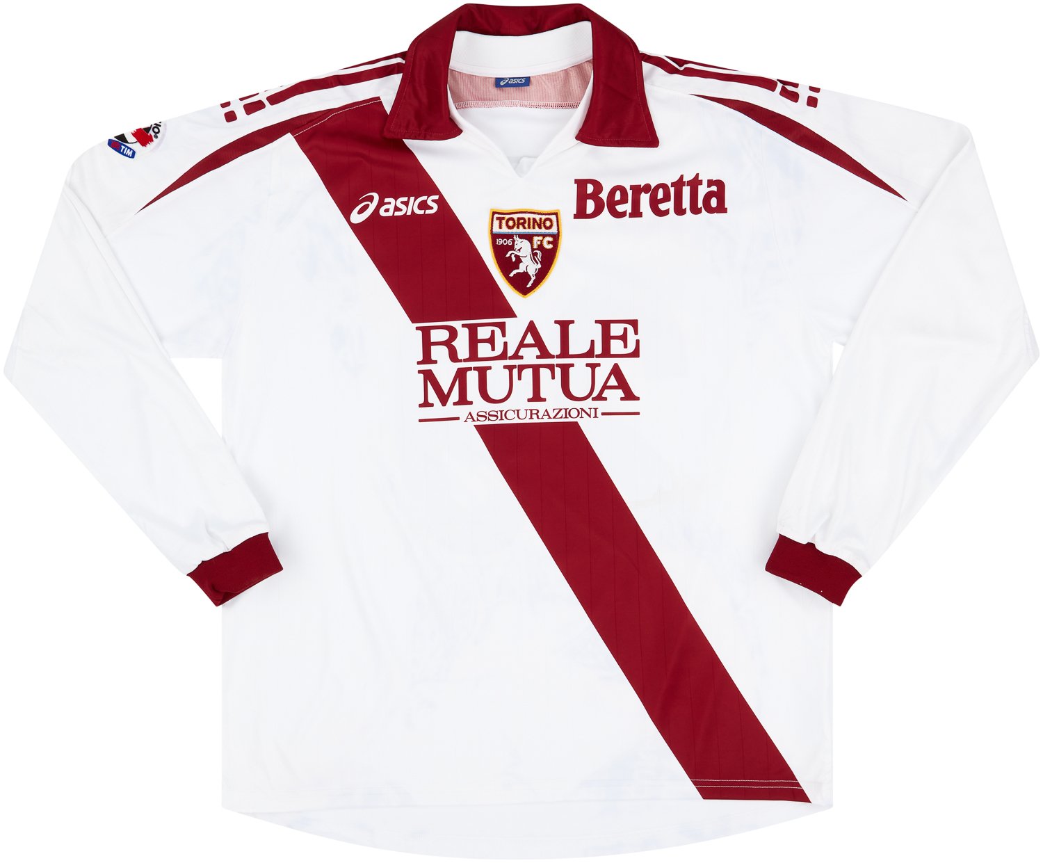 2007-08 Torino Match Issue Away L/S Shirt Bottone #29