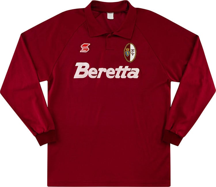 1991-93 Torino Home L/S Shirt - 6/10 - (XS)