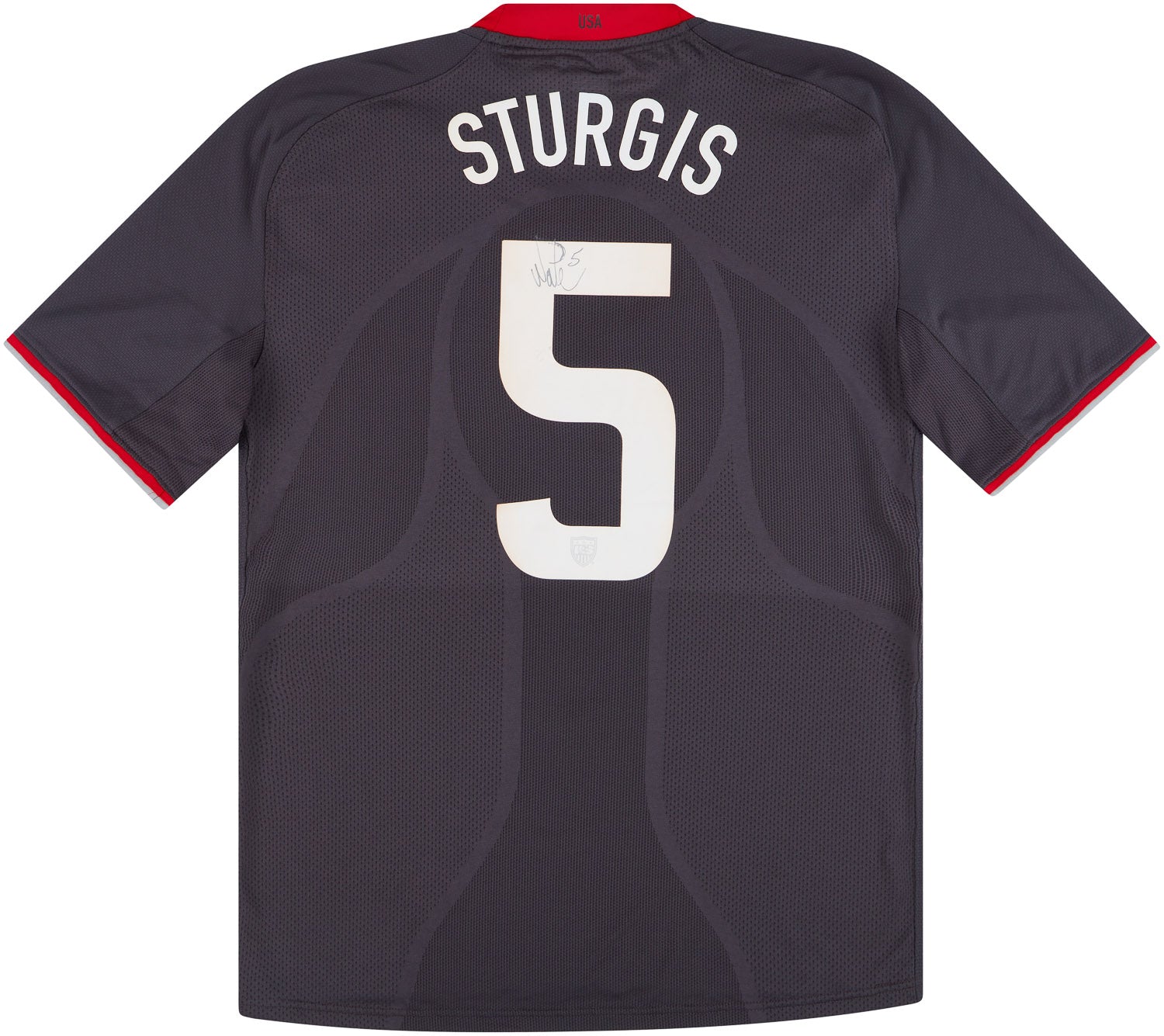 2008 USA U-23 Match Issue Signed Away Shirt Sturgis #5