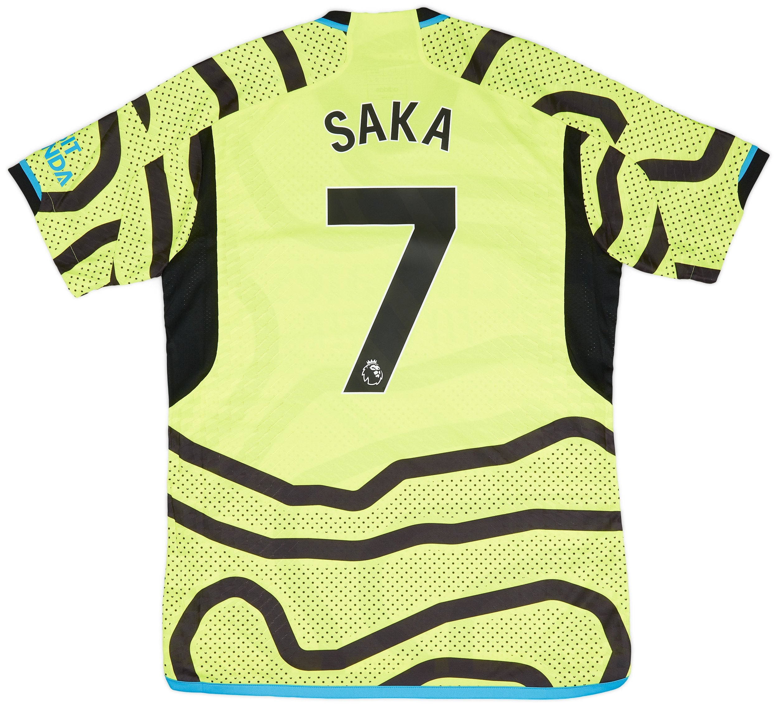 2023-24 Arsenal Authentic Away Shirt Saka #7 - MyBallerBox