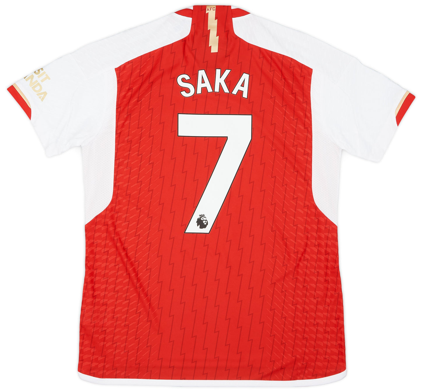 2023-24 Arsenal Authentic Home Shirt Saka #7