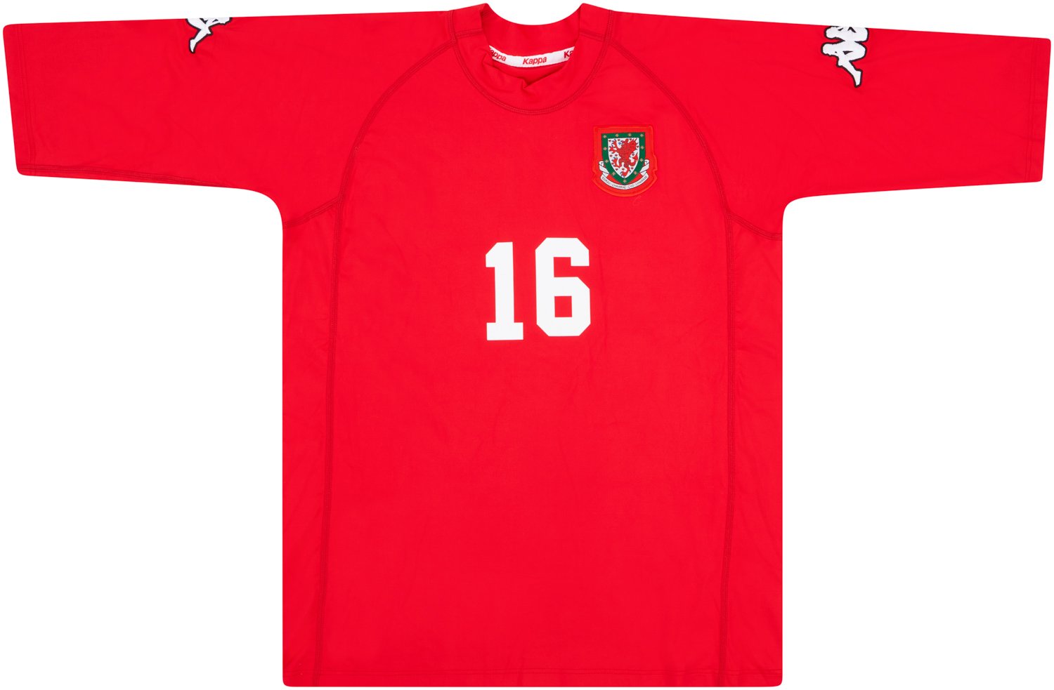 2000-01 Wales Match Issue Home Shirt #16 (Symons)